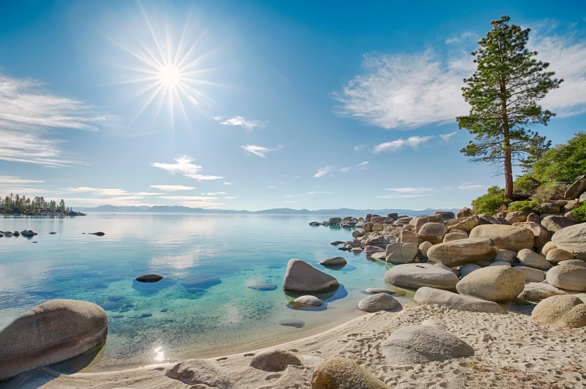 Le lac Tahoe